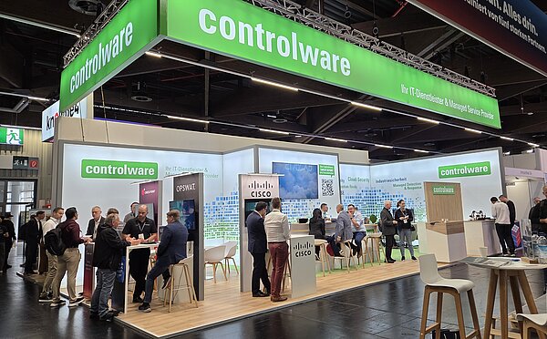 Controlware Messestand it-sa 2025