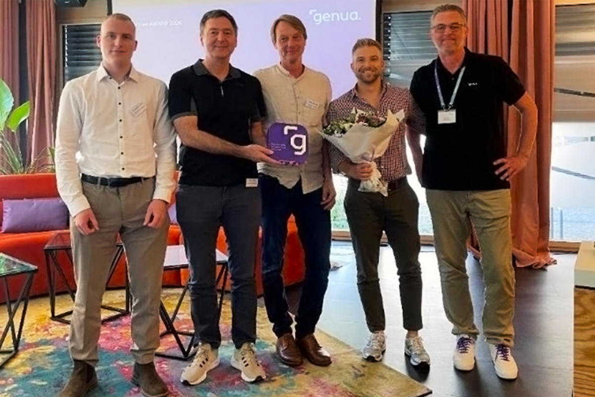 Controlware erhält genua partner.AWARD in der Kategorie  „Best Customer Presentation & Innovation“