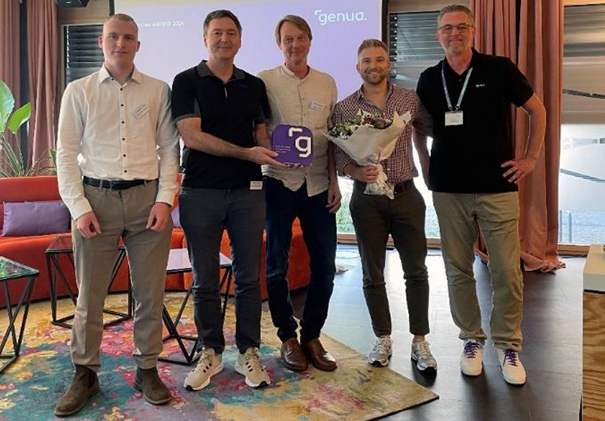 Controlware erhält genua partner.AWARD in der Kategorie  „Best Customer Presentation & Innovation“